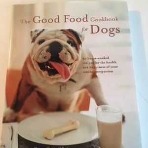 Good Food Cookbook for Dogs-Hardcover-New